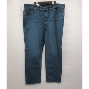 Wrangler Authentics Classic Stright CUt Jeans Denim Pants Men Size 44 x 32 NWT